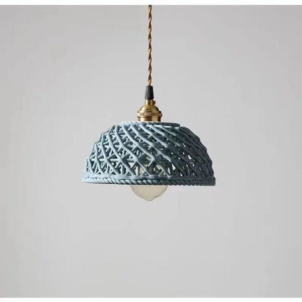 Pendelleuchte Keramik Morandi Esszimmer E27 1 Flammig