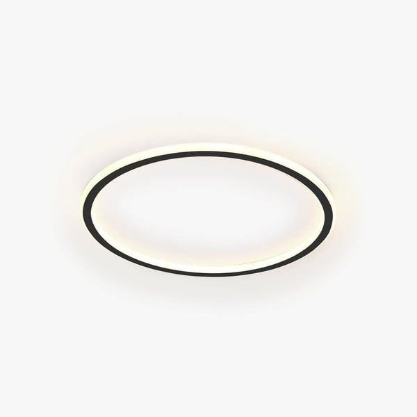 Ring Schmale Metall Deckenleuchte Modern LED