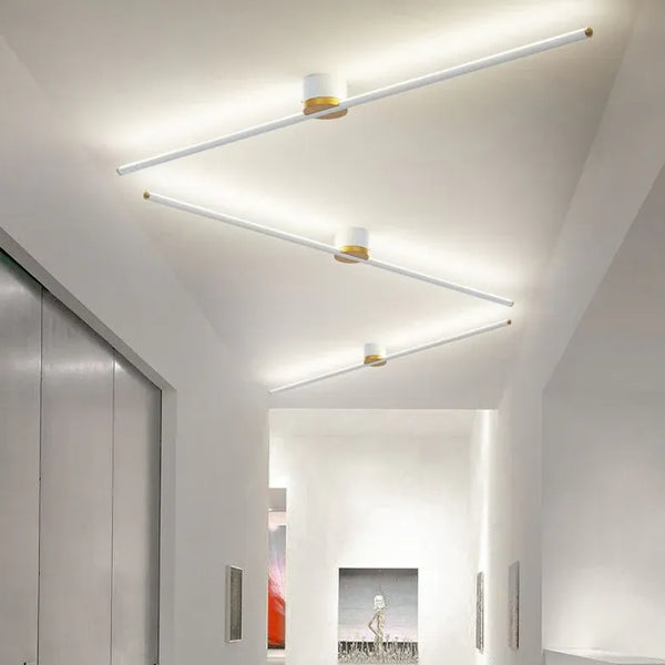 Längliche Pure Lines Deckenleuchte Modern LED