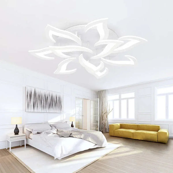 Mehrflammig Blume Dimmbar LED Deckenleuchte Modern