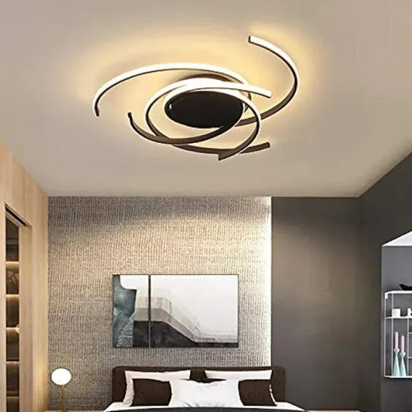 Mehrflammig Metall Deckenleuchte Modern LED Wohnzimmer
