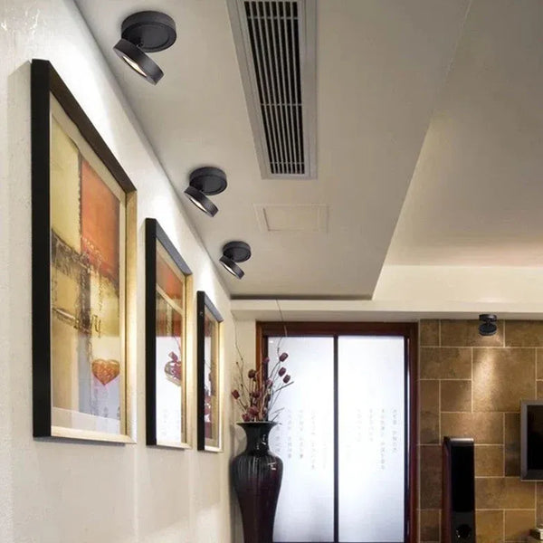 Spot Rund Verstellbare Deckenleuchte Modern Wohnzimmer