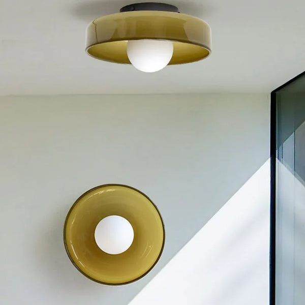 Morandi Deckenleuchte Rund Glas Modern Wandleuchte