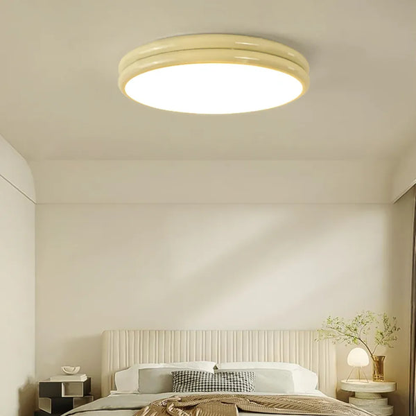 Rund Schlicht Panel LED Deckenleuchte Modern