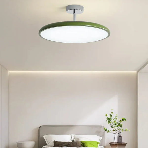 Panel Rund Bauhausstil Deckenlampe Dimmbar LED